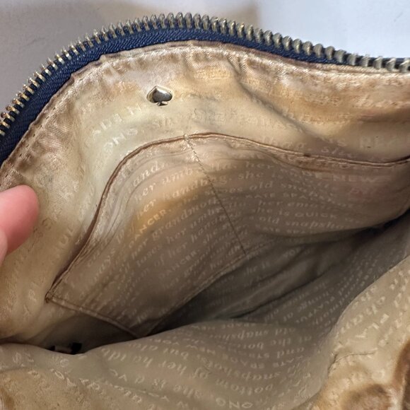 Kate Spade NY Black Pebbled Leather Crossbody - Picture 4 of 5